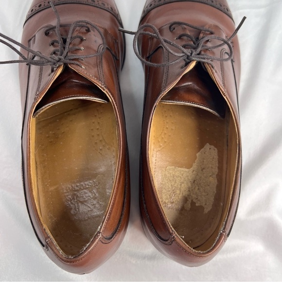 Johnston & Murphy Tan Tumbled Full Grain Hawthorn Cap Toe main image 7